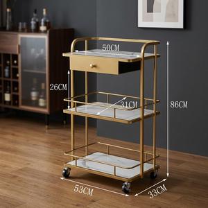 Mobile Beauty Instrument <b>Trolley</b> With Drawers Storage Rack For Beauty Salon - Product Image 3