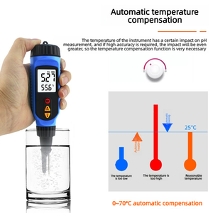 Sonde de pH intelligente PH818M pour aliments, testeur d'acidité pour pâte, pain, fruits, viande - Product Image 4