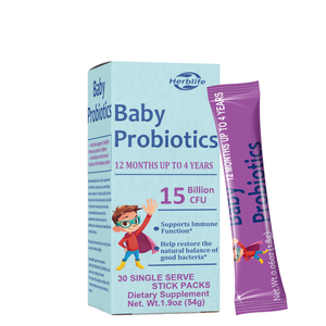 Complément alimentaire instantané en poudre à base de probiotiques biologiques, marque privée OEM, pour enfants, soutient la digestion et la santé immunitaire - Product Image 1