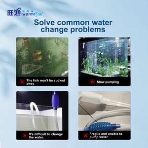 Aquarium phụ kiện nhựa <span class=keywords><strong>Fish</strong></span> <span class=keywords><strong>Tank</strong></span> nước Changer dày túi khí syphon sỏi lọc nước cho ngoài trời phân cá làm sạch - Product Image 3