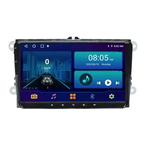 אנדרואיד 13 לרכב עבור סקודה/סיאט/פולקסווגן/פולקסווגן/פאסאט b7/POLO/GOLF 5 6 נגן מולטימדיה אוטומטי DVD ניווט GPS