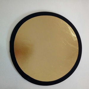 30cm réflecteur 2 en 1 pliable argenté <span class=keywords><strong>doré</strong></span> Studio appareil photo Flash Photo disque diffuseurs réflecteur photographie - Product Image 4