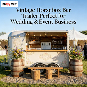 Remorque de restauration rapide mobile avec service de café à fenêtre, idéale pour les trajets rapides matinaux et les navetteurs - Product Image 3