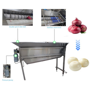 Les machines de traitement des oignons peuvent assurer un fonctionnement en flux continu, pouvant être coordonnées avec les lignes de machines à peler et de nettoyer les oignons. - Product Image 3