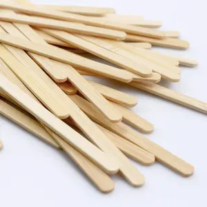China supplier disposable wooden bamboo coffee stirrer sugar tea stir sticks