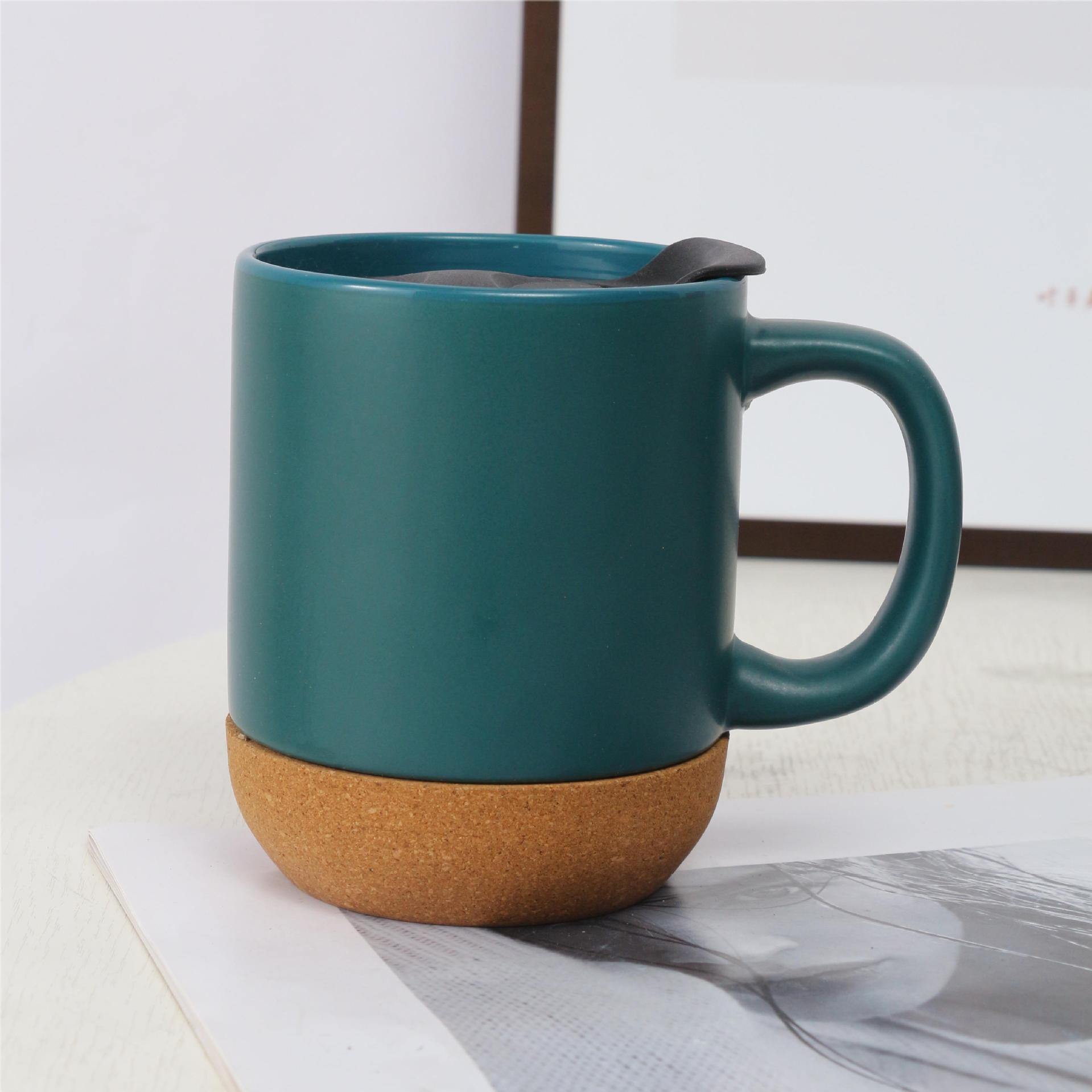 Matte green outside-glossy green inside