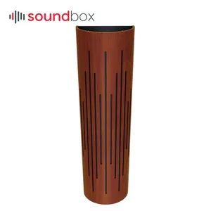 Acoustic Wood Panel 3D Acoustic Sound Absorption And Diffusion Wall Panel Wood Decorative Corners Absorber