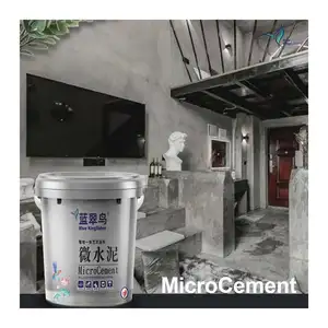 Blue Kingfisher Micro Cement Technologically Advanced Building Paint Microcement For Most Wall Floor Surface