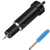 Cuchilla y soporte tipo negro Roland de alto rendimiento para plotter de corte Superficie pulida OEM Precio de fabricación personalizable