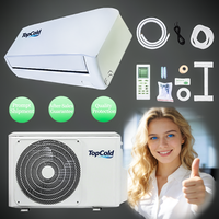 Climatisation split à onduleur intelligent de qualité supérieure, climatisation 9000-24000 BTU, OEM, écoénergétique pour les grandes maisons et bureaux