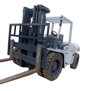 Montacargas Diésel Usados Disponibles, Entrega Rápida a Todo el Mundo, Montacargas TCM de Servicio Pesado de 10 Toneladas, 3 Toneladas, 4 Toneladas, 5 Toneladas, Modelo TCM FD100 - Product Image 1