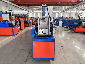 Machine de formage à rouleaux pour gouttières en acier galvanisé GI, 380V, épaisseur de laminage 0,3-1mm, machine de fabrication de caniveaux de toiture - Product Image 4
