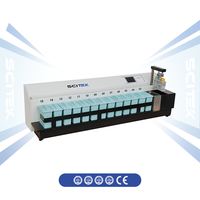 Colorador de Portaobjetos Automático SCITEK, 6 Portaobjetos por Soporte, Sistema Táctil LED, 20 Estaciones para Laboratorio