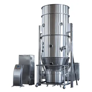 Secadora de lecho fluido Vertical de alta eficiencia, Máquina secadora de lecho fluidizado de gránulos de polvo de jugo de leche