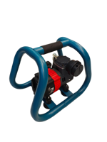 Compresseur d'air à piston 9L 1000W alimenté par courant alternatif avec structure de dissipation thermique intégrée et affichage précis de la pression