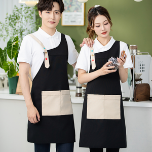 Biểu Tượng Tùy Chỉnh Thiết Kế Miễn Phí Cross-Trở Lại Không Tay Tạp Dề Bền Tái Sử Dụng Polyester Thời Trang Với Đầy Màu Sắc Khóa - Product Image 1