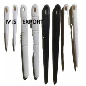 Aiguilles à os historiques Viking Age avec gravure Design Artisanat naturel fait à la main pour tricoter Fabricant de fournitures de couture - Product Image 1