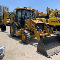 Stabiler, langlebiger Caterpillar Baggerlader CAT420F für kommunale Projekte