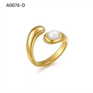 Bague de mode DEL Pearl A0076 pour femmes, bijoux de haute qualité - Product Image 2
