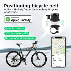 Pelacak MFi GPS Real Time GPS Smart Tag Find My Bike Ring dengan sistem IOS logam dan plastik perangkat kendali jarak jauh - Product Image 3