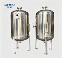 Cuve de stockage de liquides en acier inoxydable de 500, 200, 1000 litres avec contrôle de température pour la fermentation de la bière et le mélange de miel
