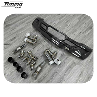 Diffuseur arrière en fibre de carbone style Z06 ZR1 et échappement central à quatre sorties pour Chevrolet Corvette C8 2020+ - Amélioration Stingray E-Ray