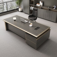 Bureau de direction en L électrique, moderne et luxueux, extensible et réglable en hauteur, en bois, design écologique, montage facile, garantie 6 ans