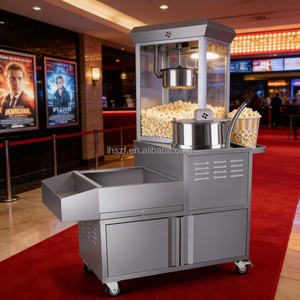 Máquina de Palomitas de Maíz Todo en Uno de Acero Inoxidable, a Gas, de Alta Eficiencia para Uso Comercial - Product Image 2