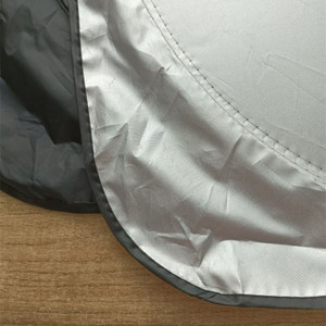 Moq bán buôn biểu tượng tùy chỉnh in 170t 210t giá rẻ khuyến mại Sun Shade quà tặng có thể gập lại phía trước kính chắn gió UV Xe che nắng bìa - Product Image 3