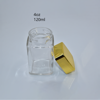 Cali Packs Frascos de vidrio resistentes a niños 1oz-5oz Tapón de rosca negro a prueba de olores personalizado 3,5g