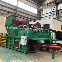 Presse à balles automatique à grande vitesse pour déchets plastiques presse à balles hydraulique pour carton compacteur à balles hydraulique