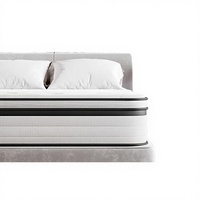 Matelas Hybride Orthopédique en Mousse à Mémoire de Forme Gel et Ressorts Ensachés, avec Soutien des Bords, Isolation des Mouvements et Respirant, pour Chambre à Coucher