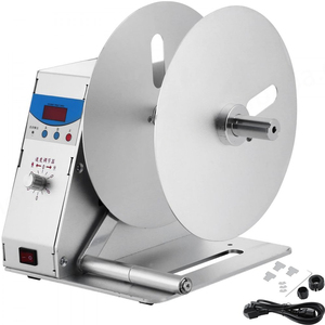 Automatic Speed Barcode Rewinder Label Printing <b>Machine</b> Office Warehouse <b>Production</b> Paper Printer Rewinding <b>Machine</b> Speed - Product Image 1