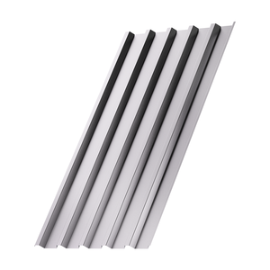 SAND41/200 Trapezoidal Th.0.8 Mm Paneles de chapa corrugada Precios Acero galvanizado prepintado Ppgi Ral 7016 Hoja de metal - Product Image 3