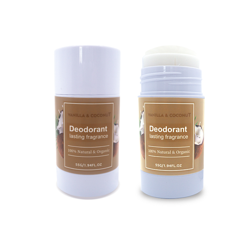 OEM Фирменная этикетка, натуральный веганский антиперспирант из алюминия, дезодорант, кокосовый стойкий аромат, дезодорант для подмышек