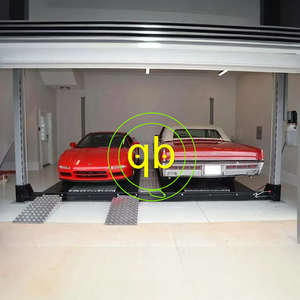 Lève-voiture hydraulique automatique à quatre poteaux, élévateur électrique côte à côte, élévateurs <span class=keywords><strong>de</strong></span> voiture intelligents à 4 poteaux, garage à domicile, ascenseur <span class=keywords><strong>de</strong></span> stockage - Product Image 4