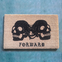Tapis en fibre de coco personnalisé, tapis en fibre de coco de haute qualité, respectueux de l'environnement, tapis et carpettes en fibre de coco naturelle