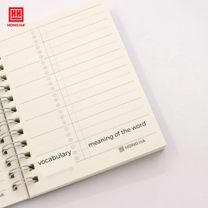 Cuaderno Espiral de Vocabulario Diario 02, Cubierta de Papel, Impresión Digital, Colores Brillantes, Bloc de Notas para Estudio y Promoción - Product Image 6