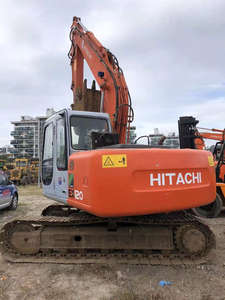Excavadora usada Hitachi EX120 de marca japonesa barata, excavadora usada Hitachi EX120, excavadora hidráulica sobre orugas - Product Image 3