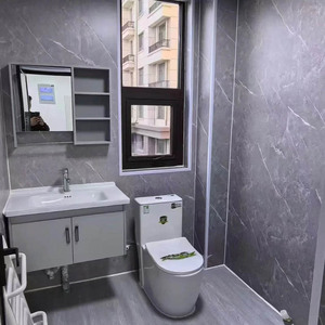 Panneaux muraux SPC modernes minces à effet sculpté, isolation, vente en gros, carreaux de pierre, remplacement des panneaux muraux - Product Image 3