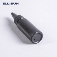 Bouteille de colle anaérobie en plastique noir LDPE 30 ml, flacon compte-gouttes à presser avec bouchon à vis