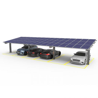 Système de montage solaire pour carport, structure de carport solaire