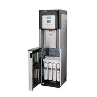 Distributeur d'eau froide et chaude en acier inoxydable avec compresseur électrique, sécurité enfant, pour usage domestique