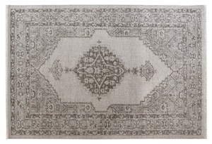 Tapis noué artisanal oriental antique 100 % fibre PET écologique et antibactérien à poils moyens épais (0,6-1 pouce) Durable - Product Image 1