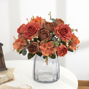 Ramos de Peonías Artificiales Realistas de <span class=keywords><strong>Estilo</strong></span> Europeo, <span class=keywords><strong>Estilo</strong></span> <span class=keywords><strong>Natural</strong></span>, Mesas de Centro, Arreglos Florales para el Hogar, Decoraciones para Bodas - Product Image 5