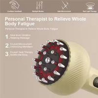 Appareil de massage Gua Sha multifonction intelligent, ensemble de thérapie par ventouses électriques avec technologie de micro-courant pour soulager les douleurs corporelles
