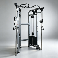 2026 Appareil de musculation professionnel à poulies doubles réglables et à câble croisé en acier inoxydable pour l'entraînement de la force du dos
