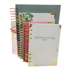 Biểu tượng tùy chỉnh <span class=keywords><strong>A5</strong></span> màu Hồng Xoắn Ốc hàng tuần hàng tháng biểu hiện mục tiêu Nhật Ký Tạp Chí kế hoạch chương trình nghị sự máy tính xách tay - Product Image 1