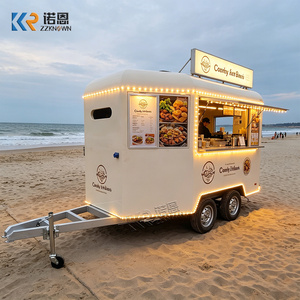 Cuisine mobile, camion de restauration mobile, chariot à café, kiosque, remorque de restauration BBQ, <span class=keywords><strong>caravane</strong></span> alimentaire, camion de restauration mobile avec cuisine complète - Product Image 1