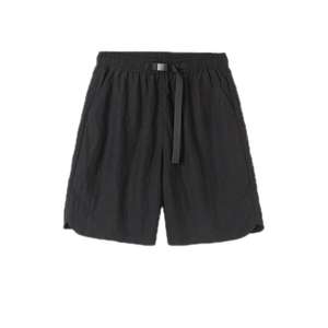 Vente en gros Short de sport mi-décontracté Respirant Beach Style Motif solide Ceinture élastique Maille Techniques teintes unies avec poches - Product Image 2